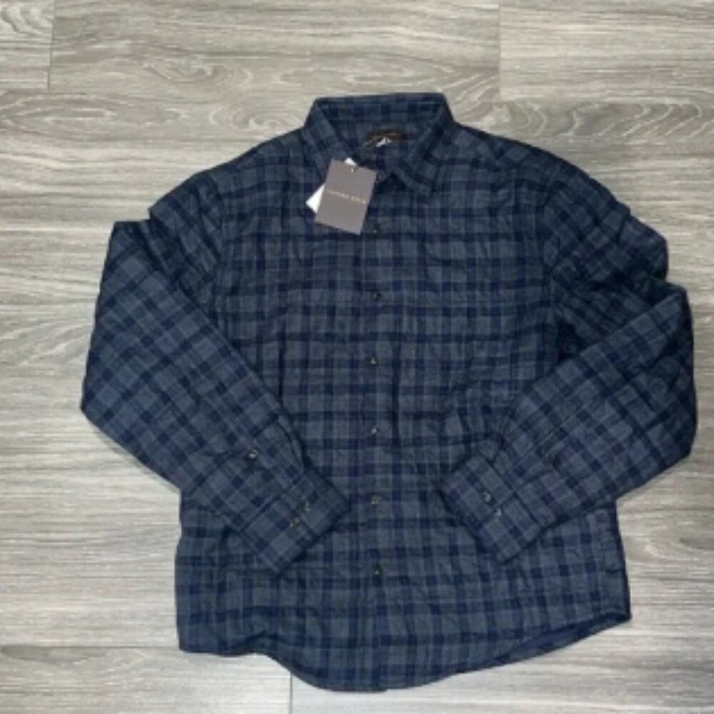 Thomas Dean shirt jacket. Size L. NWT